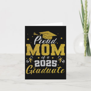Proud-Mama eines 2025-Grad-Cl-Senior-Abschlusses Karte