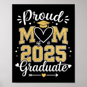 Proud-Mama eines 2025-Graduate-Cl von 2025 Abschlu Poster