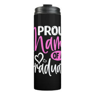 Proud Mama eines Absolventen Thermosbecher