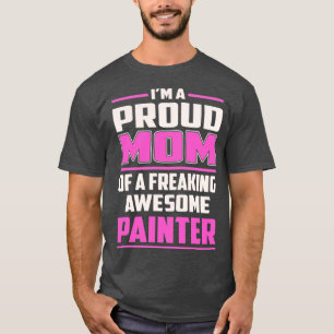 Proud MAMA Painter T-Shirt