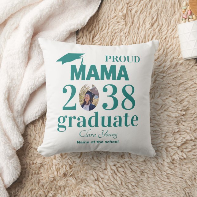 Proud mama personalized graduation kissen (Decke)