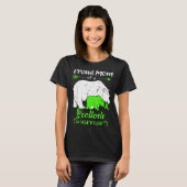 Proud Mama Scoliose Warrior T-Shirt (Vorne ganz)