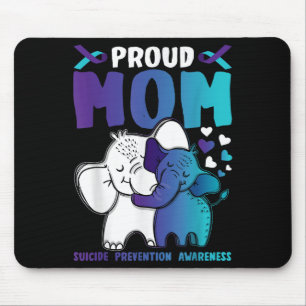 Proud Mama Suicide Prevention Awareness Warrior Ma Mousepad