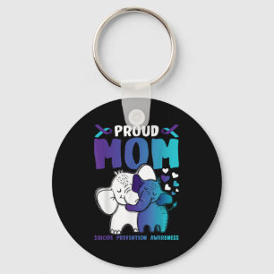 Proud Mama Suicide Prevention Awareness Warrior Ma Schlüsselanhänger