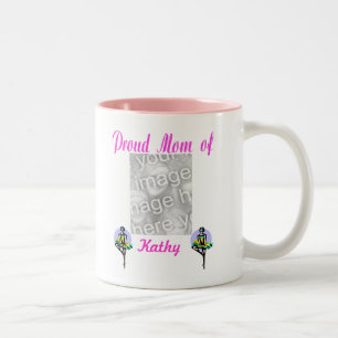 Proud-Mama-Tasse Zweifarbige Tasse