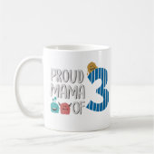 Proud Mama von drei Kaffeetasse (Links)