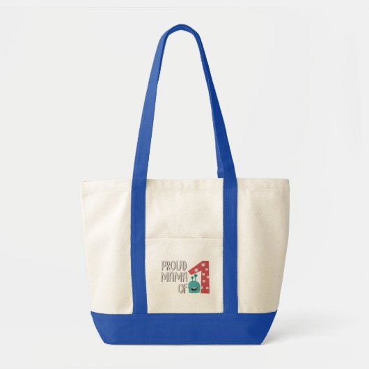 Proud Mama von einer Tote-Tasche Tragetasche (Vorne)