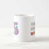 Proud Mama von fünf Kaffeetasse (Mittel)