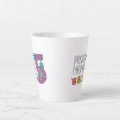 Proud Mama von fünf Milchtasse (Vorderseite)