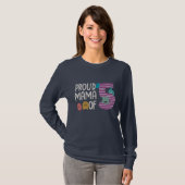 Proud Mama von fünf T - Shirt (Vorne ganz)