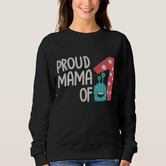 Proud Mama von One Sweatshirt (Vorderseite)