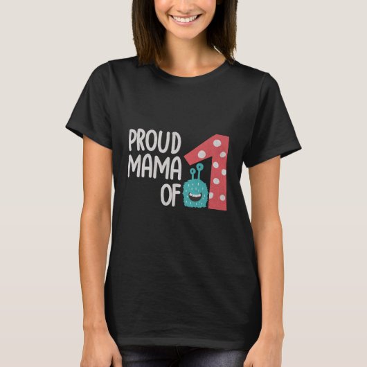 Proud Mama von One T-Shirt (Vorderseite)