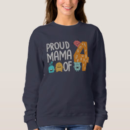 Proud Mama von Vier Sweatshirt