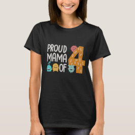 Proud Mama von Vier T-Shirt