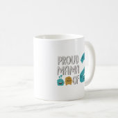 Proud Mama von zwei Kaffeetasse (VorderseiteRechts)