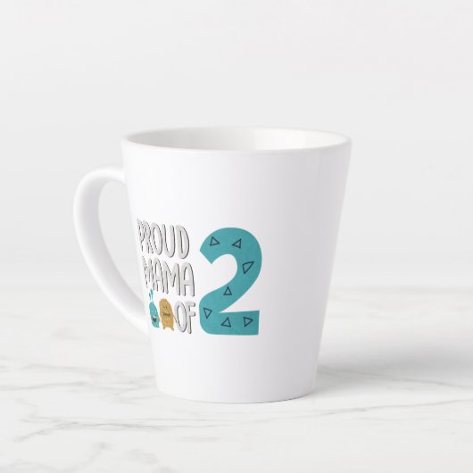 Proud Mama von zwei Milchtasse (Linke Ecke)