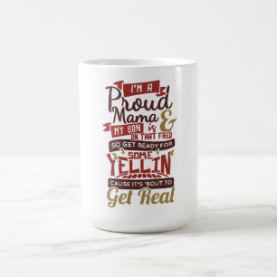 Proud Mama's Game Day Cheer! Kaffeetasse
