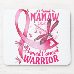 Proud Mamaw eines Brustkrebs-Kriegers Mousepad