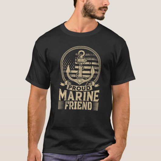 Proud Marine Friend T-Shirt (Vorderseite)