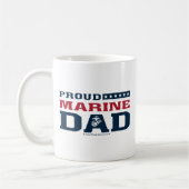 Proud Marine Vater - Farbe Kaffeetasse (Links)