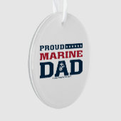 Proud Marine Vater - Farbe Ornament (Vorderseite)