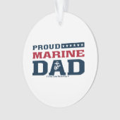 Proud Marine Vater - Farbe Ornament (Vorderseite)