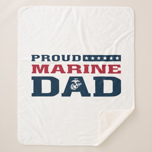 Proud Marine Vater - Farbe Sherpadecke (Vorderseite)