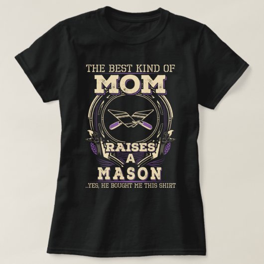 Proud Masons Mama T-Shirt (Design vorne)