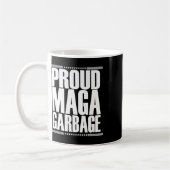 Proud Mega Garbyge Trump Supporter 4  Kaffeetasse (Links)