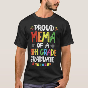 Proud Mema a 5th Graduate Abschluss Clas T-Shirt