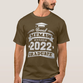 Proud Memaw einer Klasse von Abschlüssen mit Hochs T-Shirt