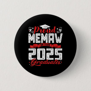 Proud Memaw von zwei 2025 Absolventen Senior CL of Button