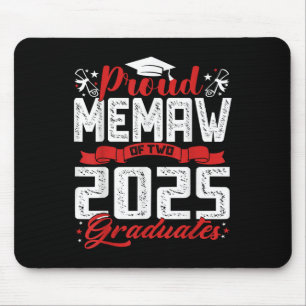Proud Memaw von zwei 2025 Absolventen Senior CL of Mousepad