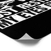 Proud Member Of Just Resting My Eyes Club Dad Fath Poster (Ecke)