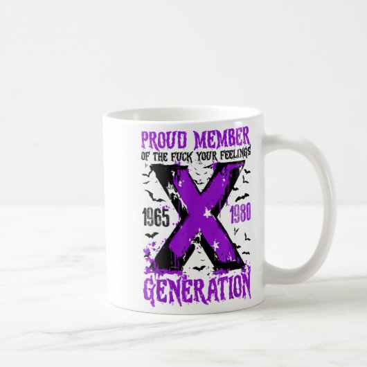 Proud Member X Generation For Your Feelings Hallow Kaffeetasse (Rechts)