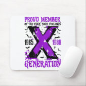 Proud Member X Generation For Your Feelings Hallow Mousepad (Mit Mouse)