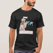 Proud Mendip Girl  Cool Girl from Mendip City T-Shirt (Vorderseite)