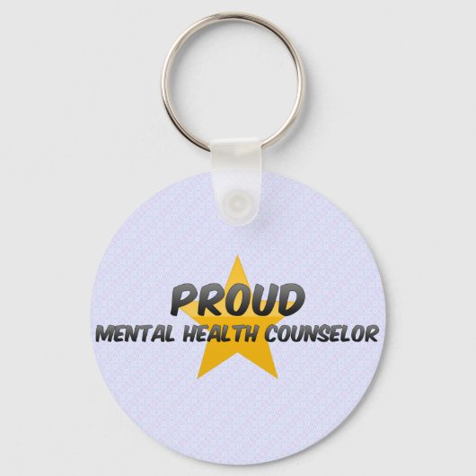 Proud Mental Health Counselor Schlüsselanhänger (Vorderseite)