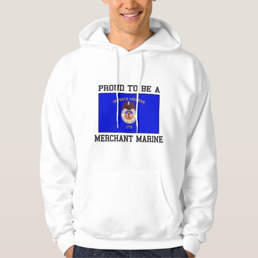 Proud Merchant Marine Hoodie (Vorderseite)