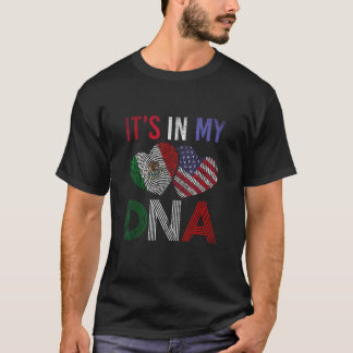 Proud mexikanischen Amerikaner in meiner DNA Mexik T-Shirt