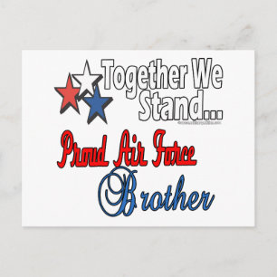 Proud Military Brother Postkarte