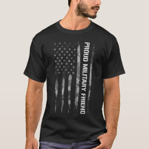 Proud Military Friend Freund T-Shirt