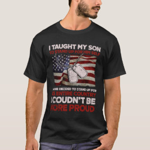 Proud Military Mama & Vater I lehrte meinen Sohn,  T-Shirt