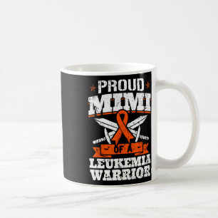 Proud Mimi einer Leukämie Warrior Oma Bewusstsein Kaffeetasse