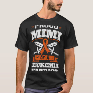 Proud Mimi einer Leukämie Warrior Oma Bewusstsein T-Shirt