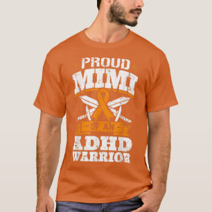 Proud Mimi eines ADHD Krieger Bewusstsein Ribbon G T-Shirt