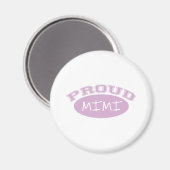 Proud Mimi (rosa) Magnet (Vorderseite/Rückseite)