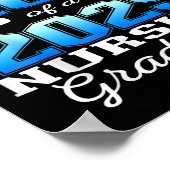 Proud Mom Cl Of 2025 Nursing Graduate Nurse  Poster (Ecke)