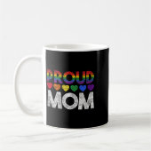 Proud Mom Lgbt Kaffeetasse (Links)