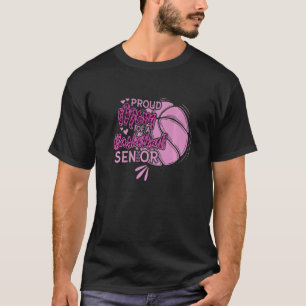 Proud Mom Of A Basketball Senior 2023 T-Shirt
